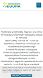 Mobile Screenshot of fisioterapiayosteopatiasegura.com